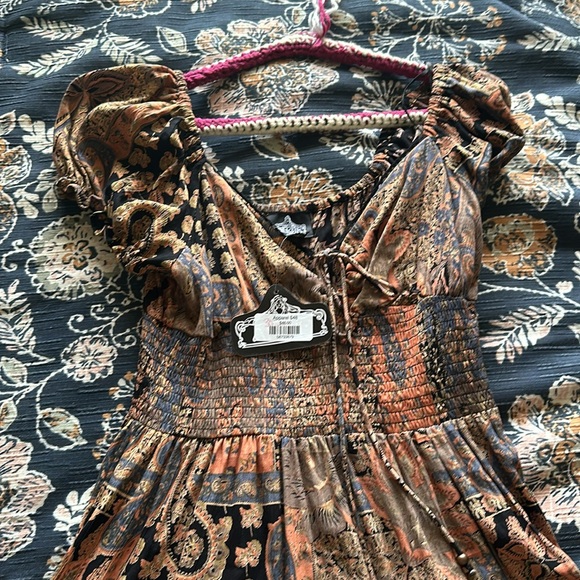 NWT Angie ladies Boho style Dress - Picture 7 of 7